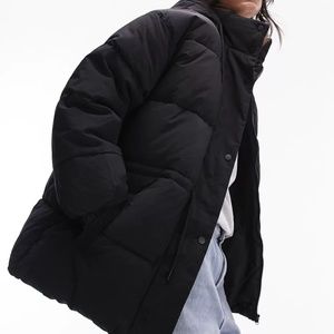 Mid Length Oversized Puffer Coat